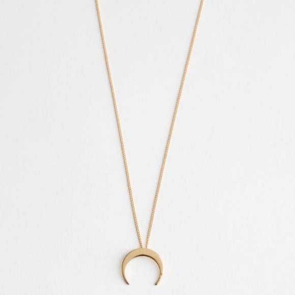 Jewelry - Crescent Drop Necklace